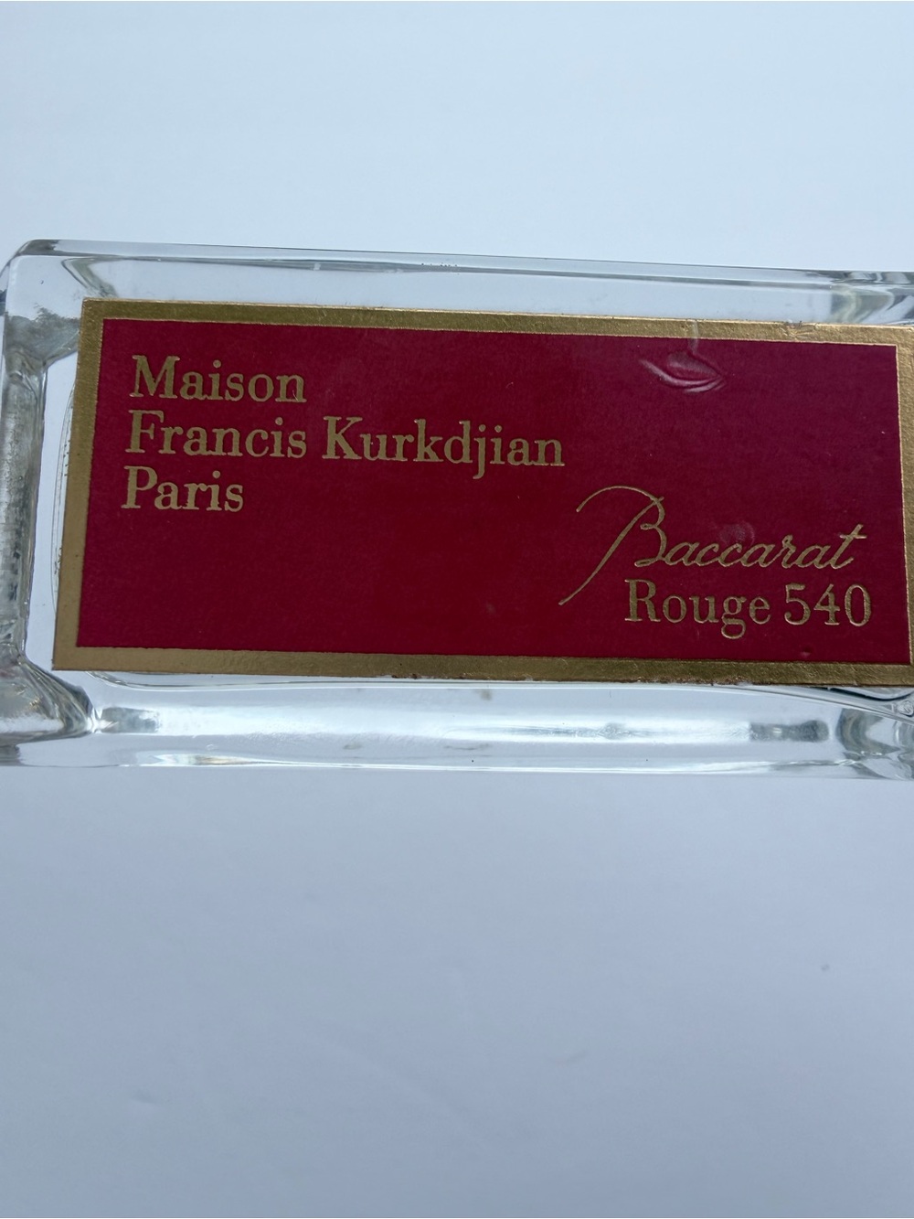 Baccarat Rouge 540 Label - Picture 4 of 6
